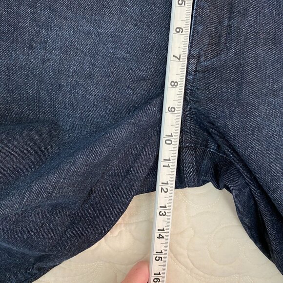 Chico's Platnum Jeans Ultimate Fit Boot Leg Blue Jeans Size 2.5 Reg - Picture 8 of 11